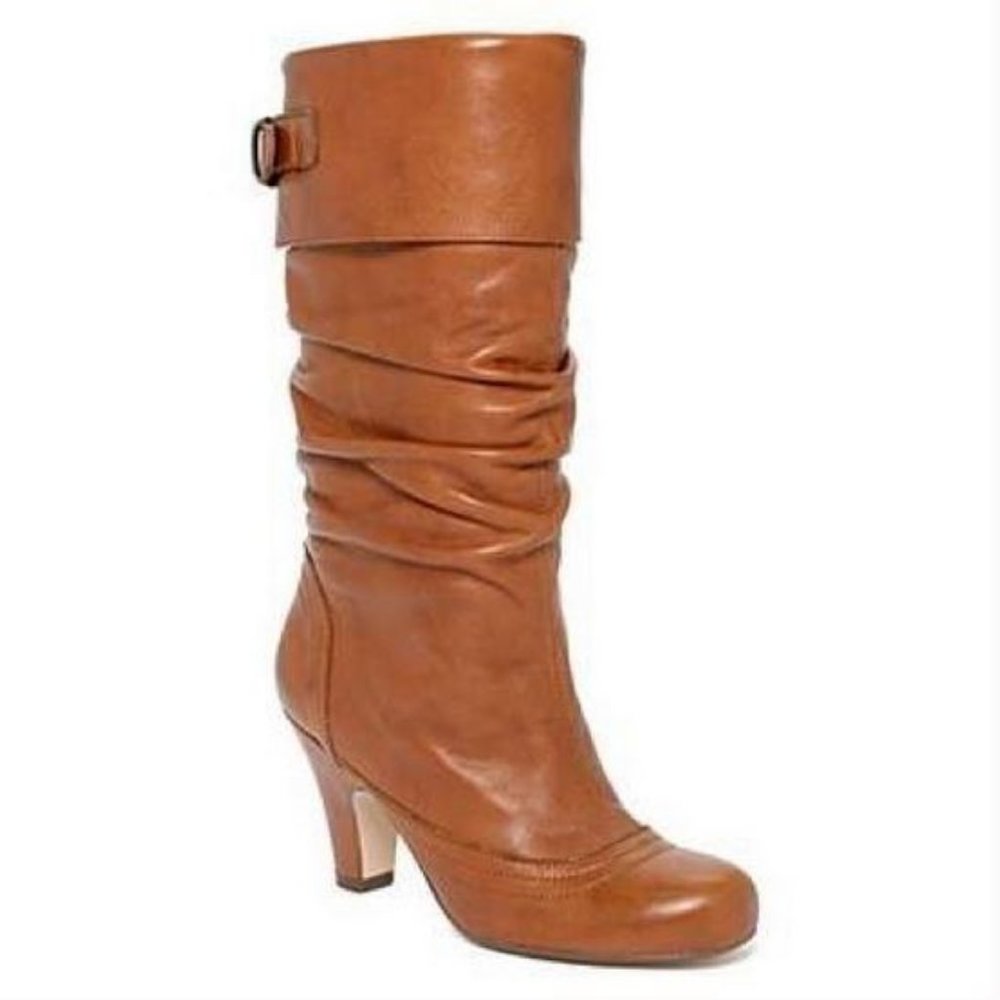 Steve Madden legion slouchy LEATHER boots sz 6.5